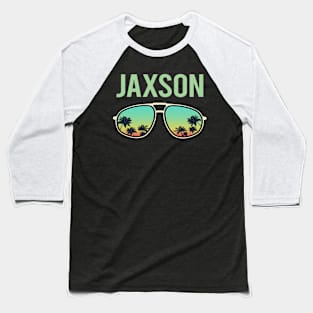 Cool Glasses - Jaxson Name Baseball T-Shirt